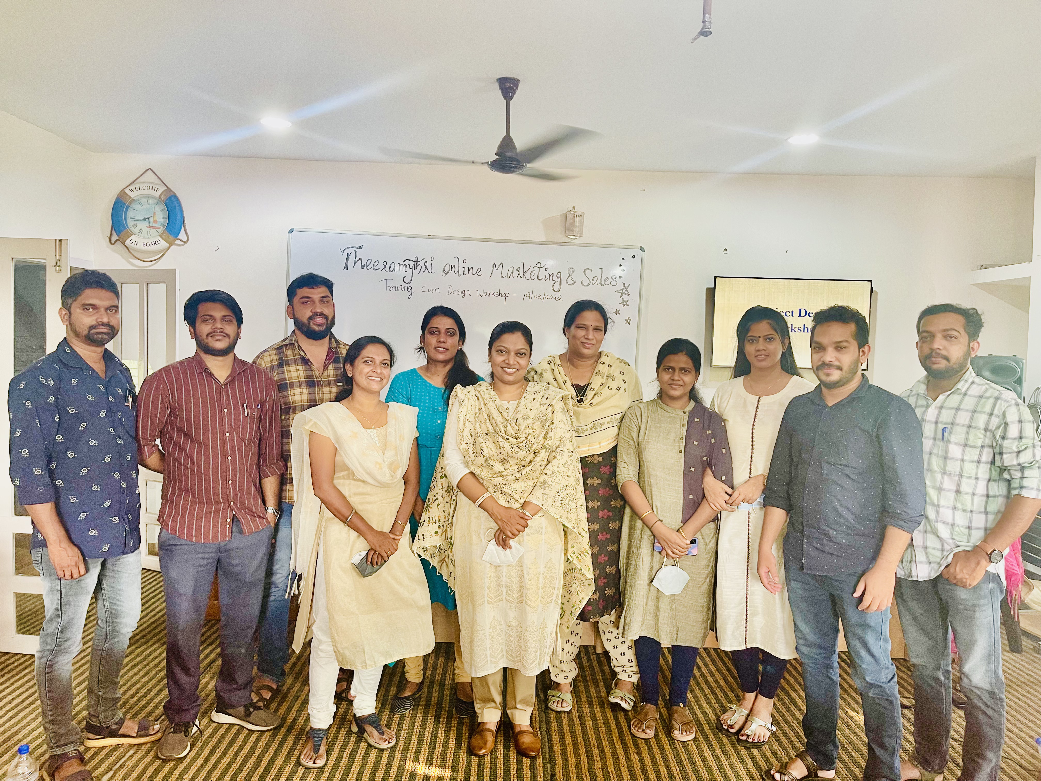 Theeramythri Online Marketing & Sales - Training cum Design Workshop